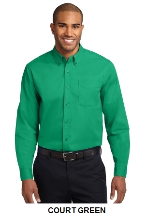 Port Authority Long Sleeve Easy Care Shirt.  PORT A.  S608